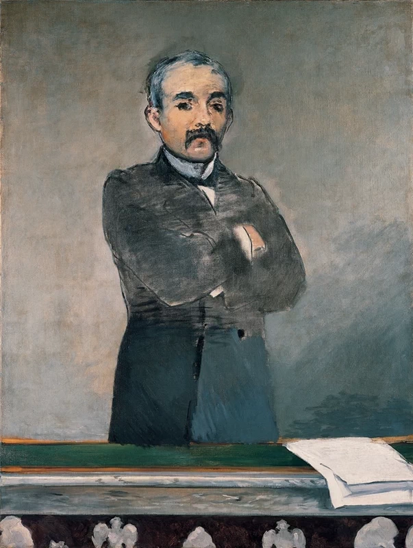 292-Édouard Manet, Ritratto di Georges Clemenceau, 1879-80- Kimbell Art Museum  